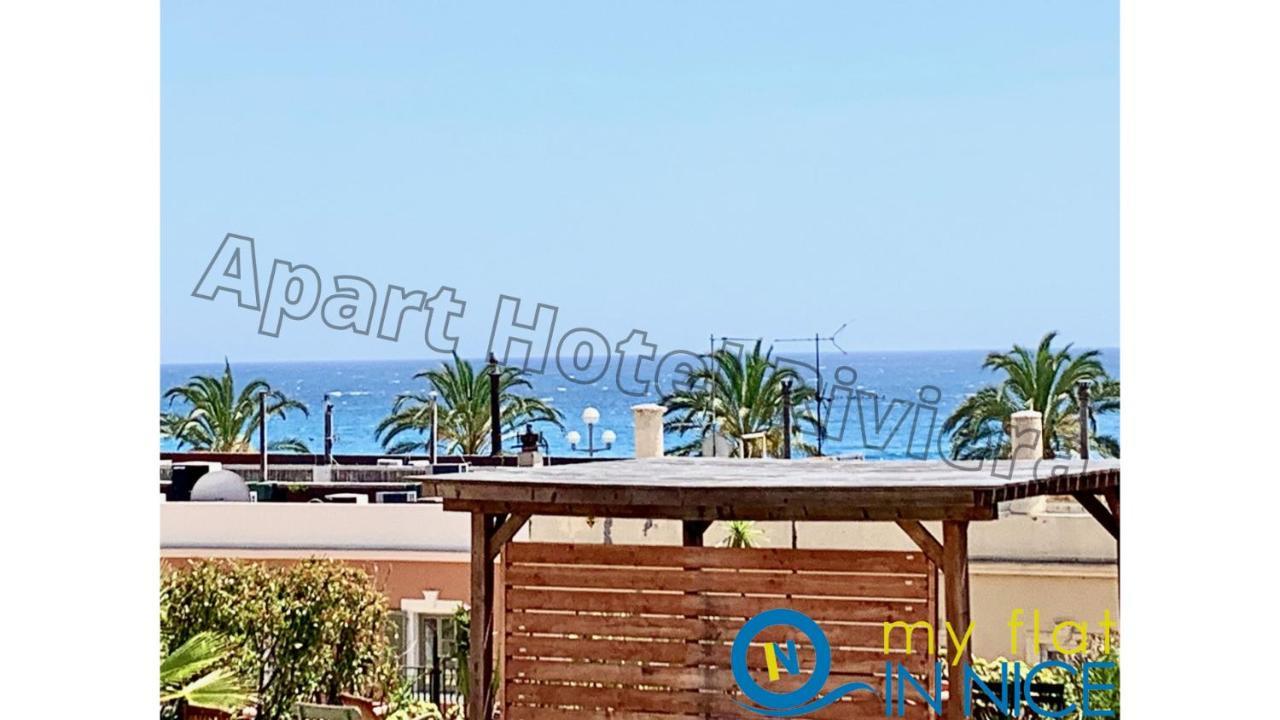 Aparthotel Riviera Nice Cote D'Azur - Old Town - Studio Ac - Sea View - 50M Promenade Des Anglais- La Maison Linda Kültér fotó