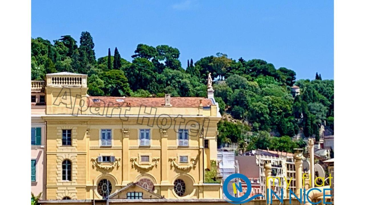 Aparthotel Riviera Nice Cote D'Azur - Old Town - Studio Ac - Sea View - 50M Promenade Des Anglais- La Maison Linda Kültér fotó