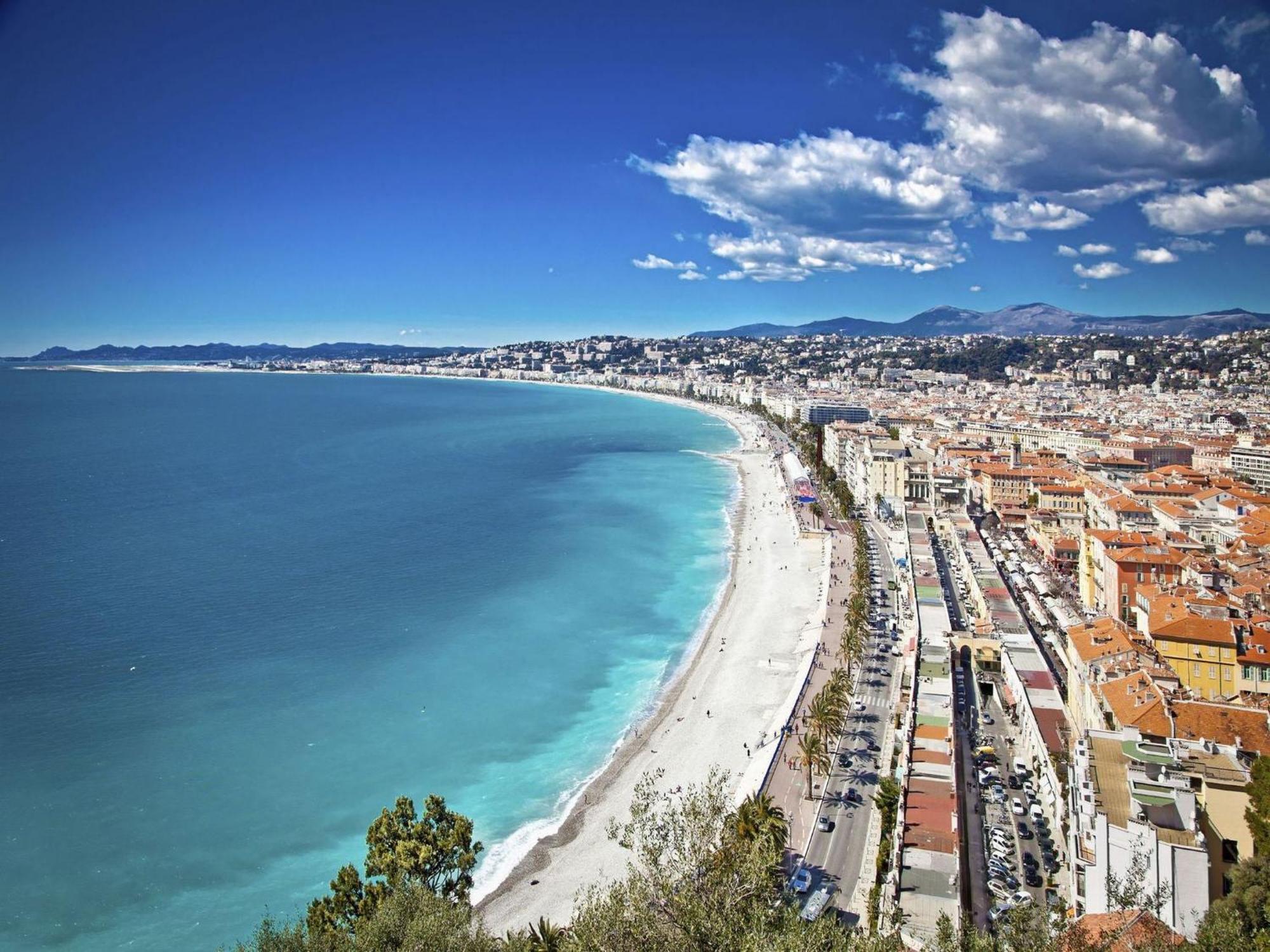 Aparthotel Riviera Nice Cote D'Azur - Old Town - Studio Ac - Sea View - 50M Promenade Des Anglais- La Maison Linda Kültér fotó