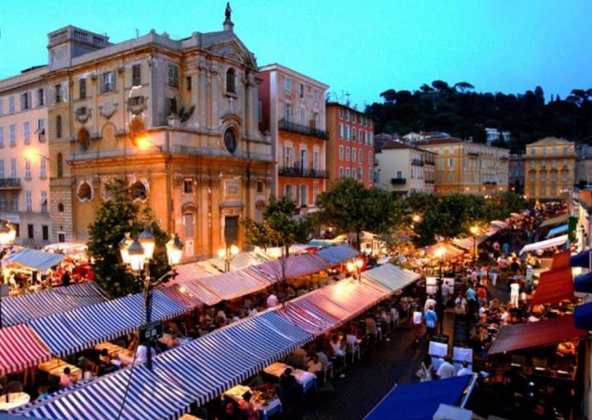 Aparthotel Riviera Nice Cote D'Azur - Old Town - Studio Ac - Sea View - 50M Promenade Des Anglais- La Maison Linda Kültér fotó