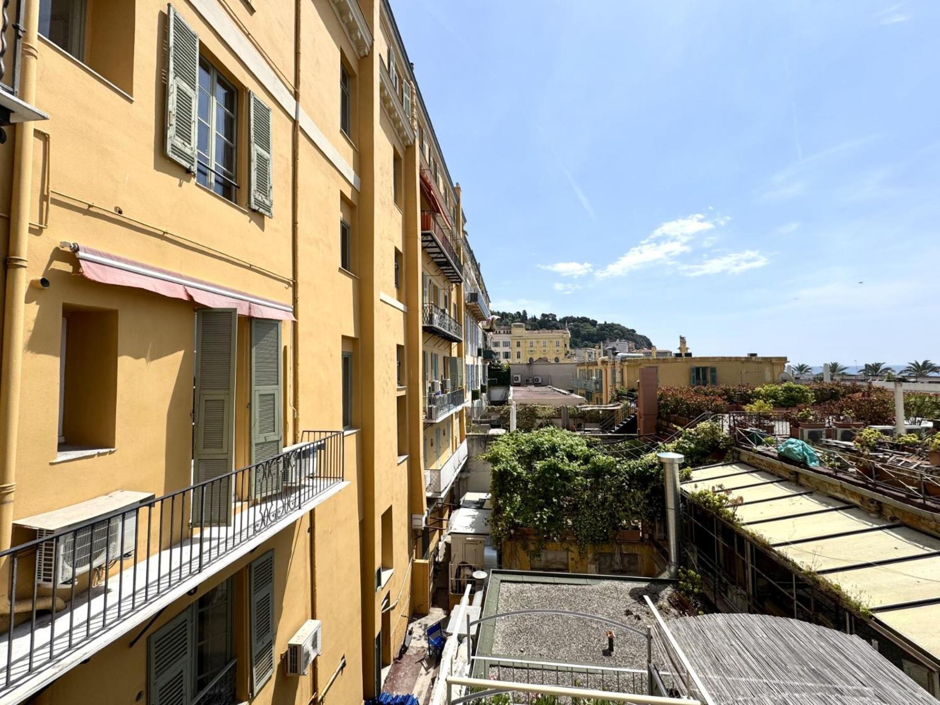 Aparthotel Riviera Nice Cote D'Azur - Old Town - Studio Ac - Sea View - 50M Promenade Des Anglais- La Maison Linda Kültér fotó